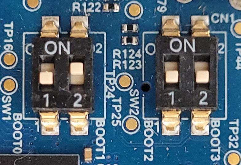 eMMC boot switches